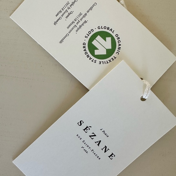 Sezane Carter Trench Coat with Plaid Lining - Picture 6 of 10